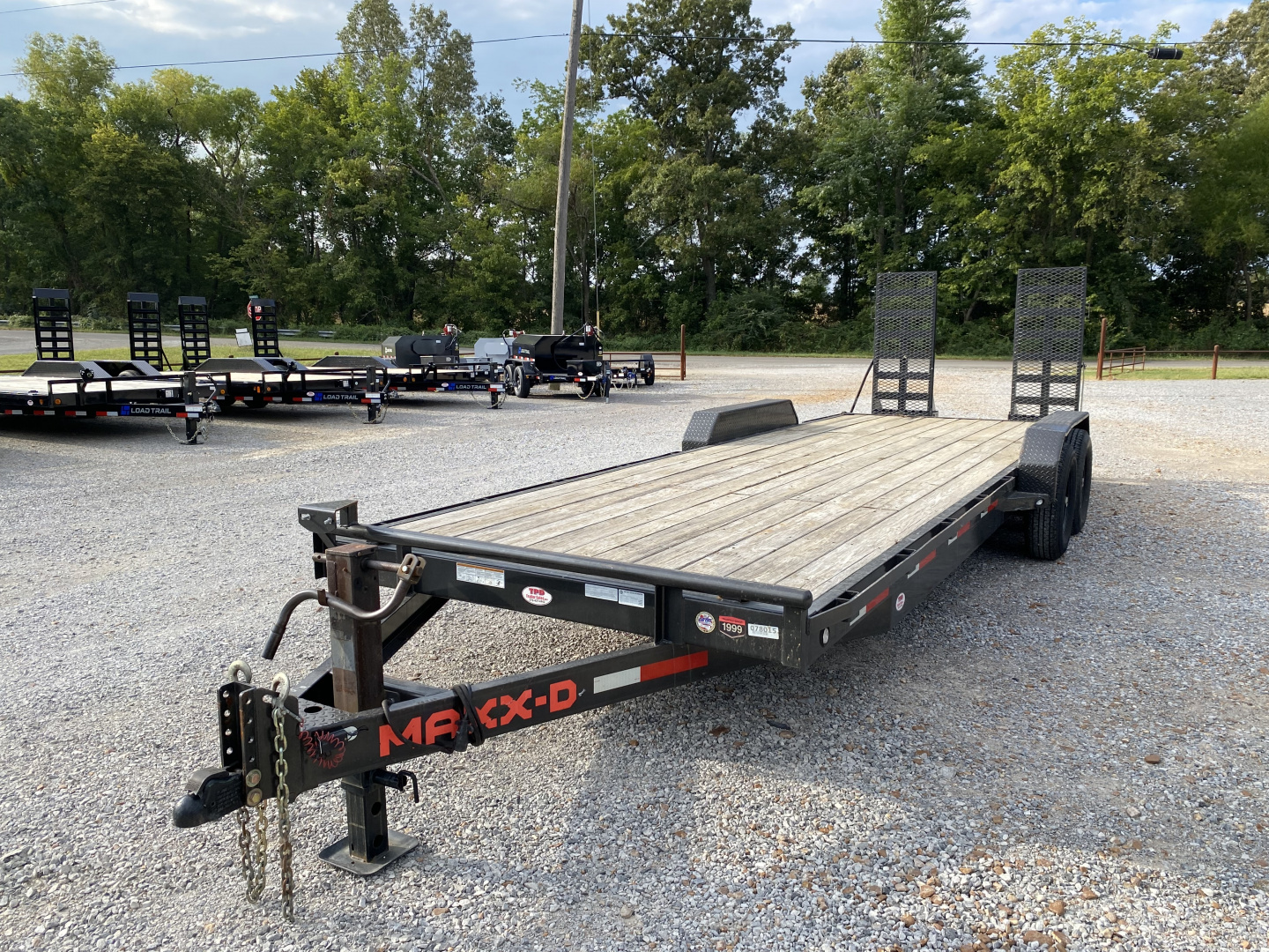 Used 2021 MAXXD 83"X24' Equipment Trailer