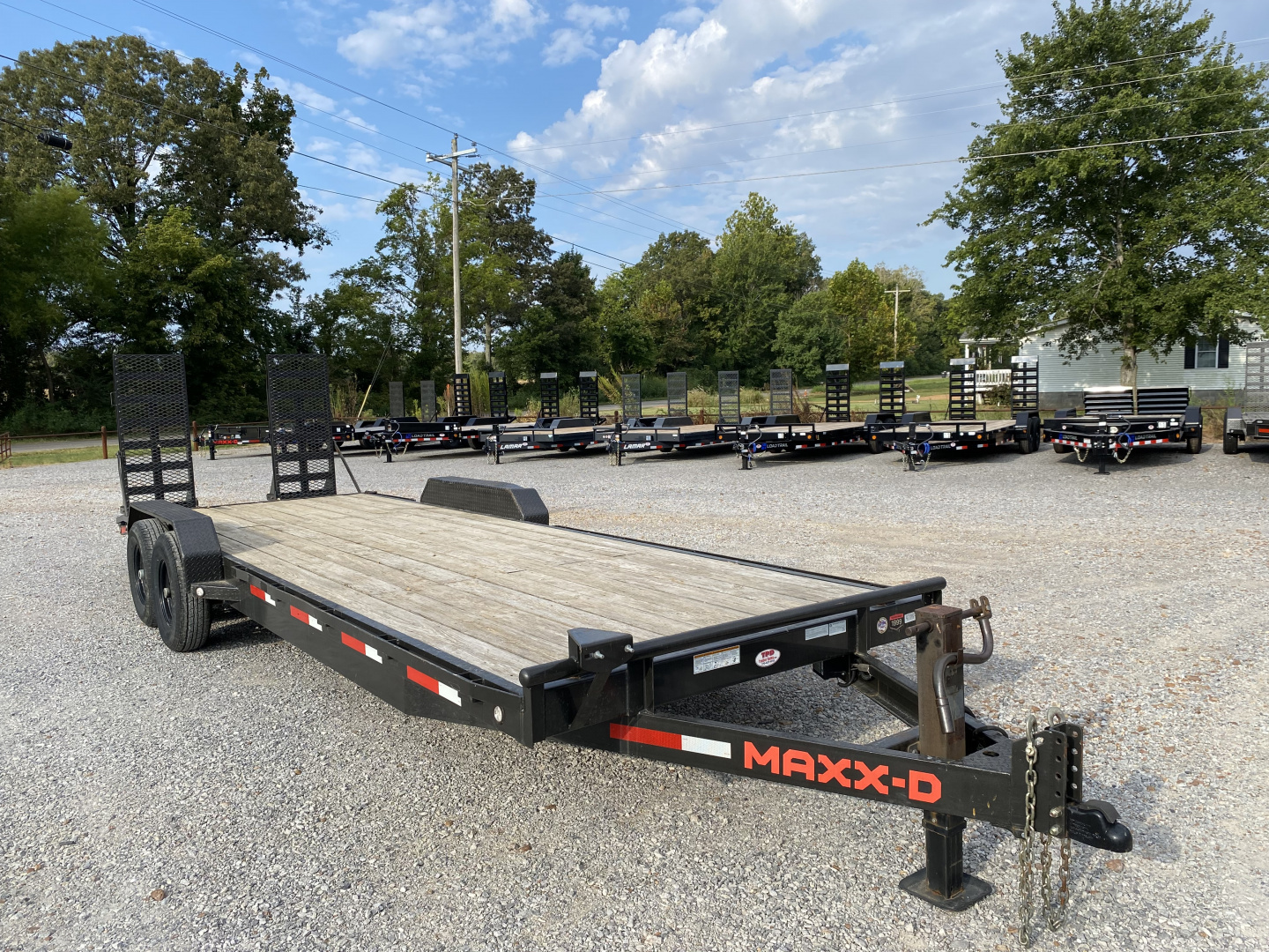 Used 2021 MAXXD 83"X24' Equipment Trailer