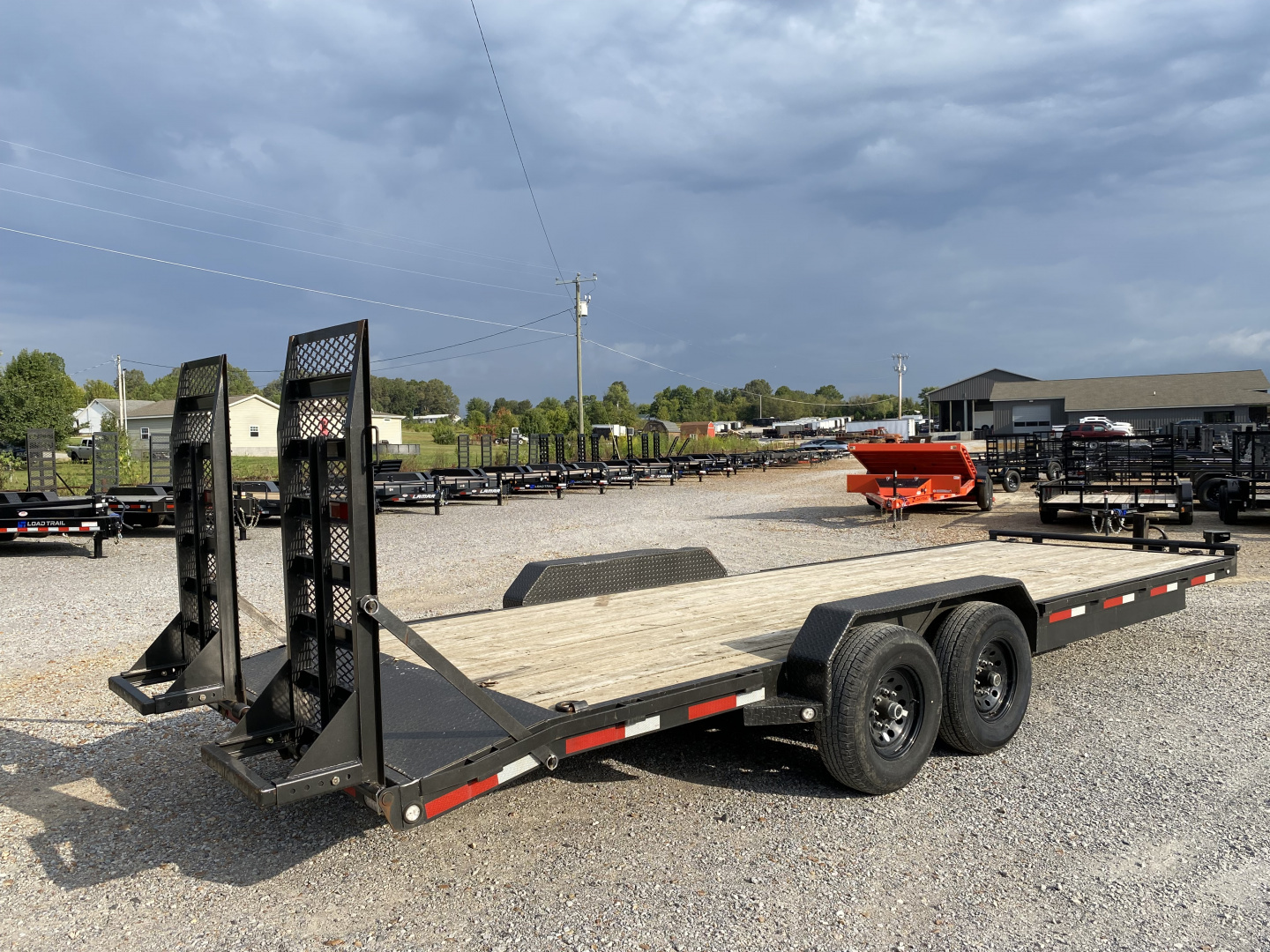 Used 2021 MAXXD 83"X24' Equipment Trailer