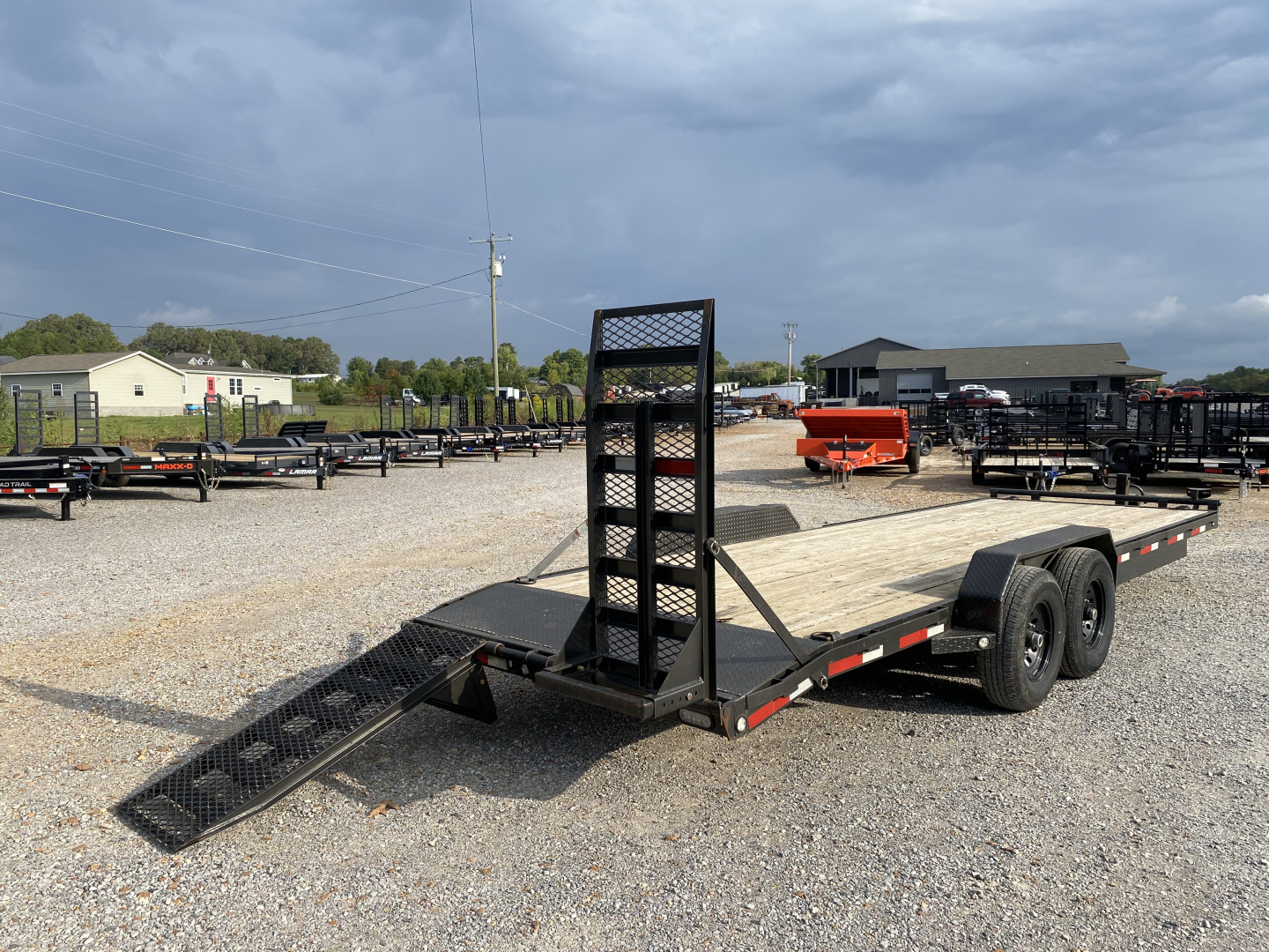 Used 2021 MAXXD 83"X24' Equipment Trailer