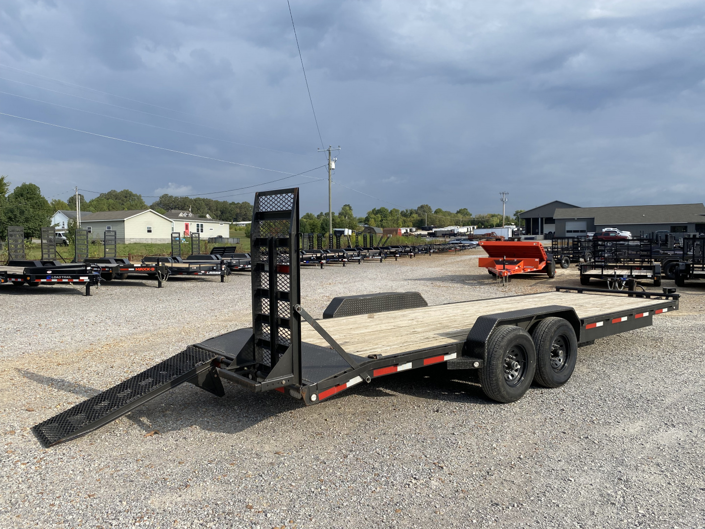 Used 2021 MAXXD 83"X24' Equipment Trailer
