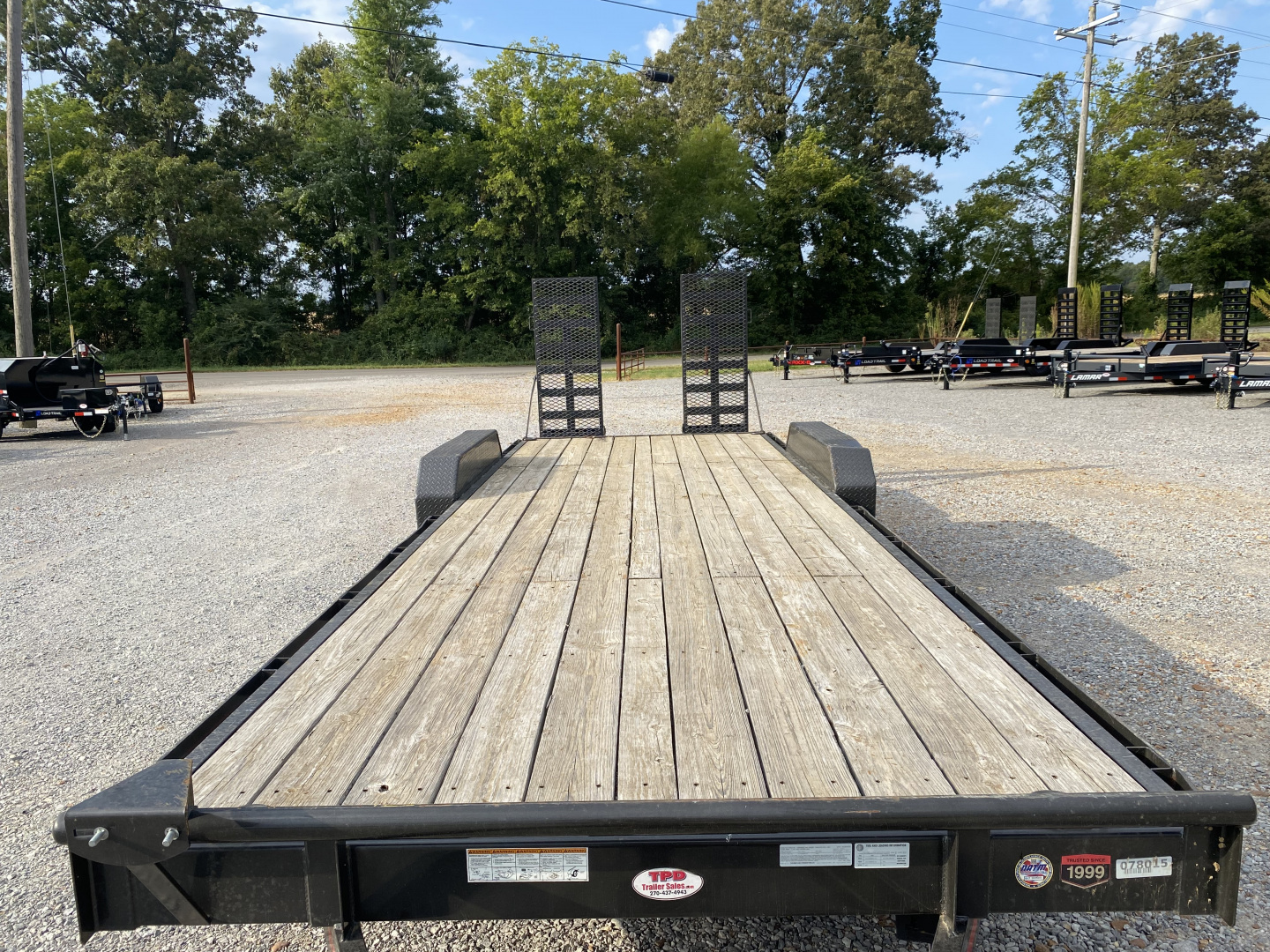 Used 2021 MAXXD 83"X24' Equipment Trailer