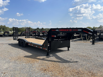 Used 2021 MAXXD 102 x32' 25.9k Gooseneck Equipment Trailer