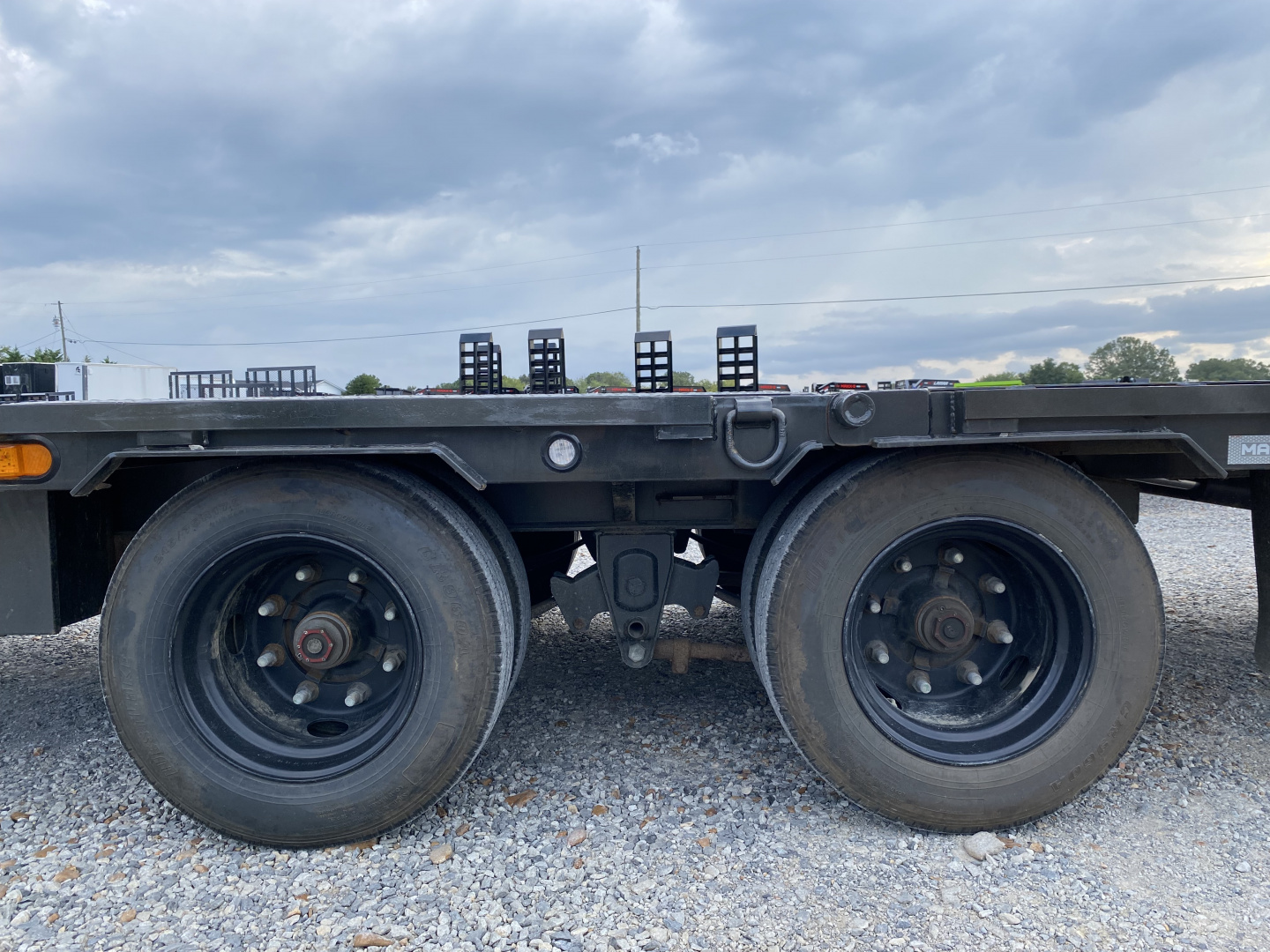 Used 2025 MAXXD 32' x 102" 30k Hyd Dove Gooseneck Trailer