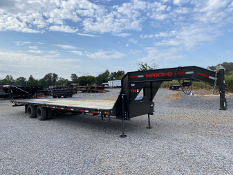 Used 2025 MAXXD 32' x 102" 30k Hyd Dove Gooseneck Trailer