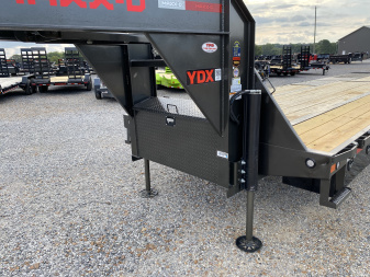 Used 2025 MAXXD 32' x 102" 30k Hyd Dove Gooseneck Trailer