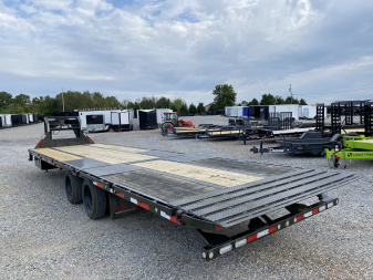 Used 2025 MAXXD 32' x 102" 30k Hyd Dove Gooseneck Trailer