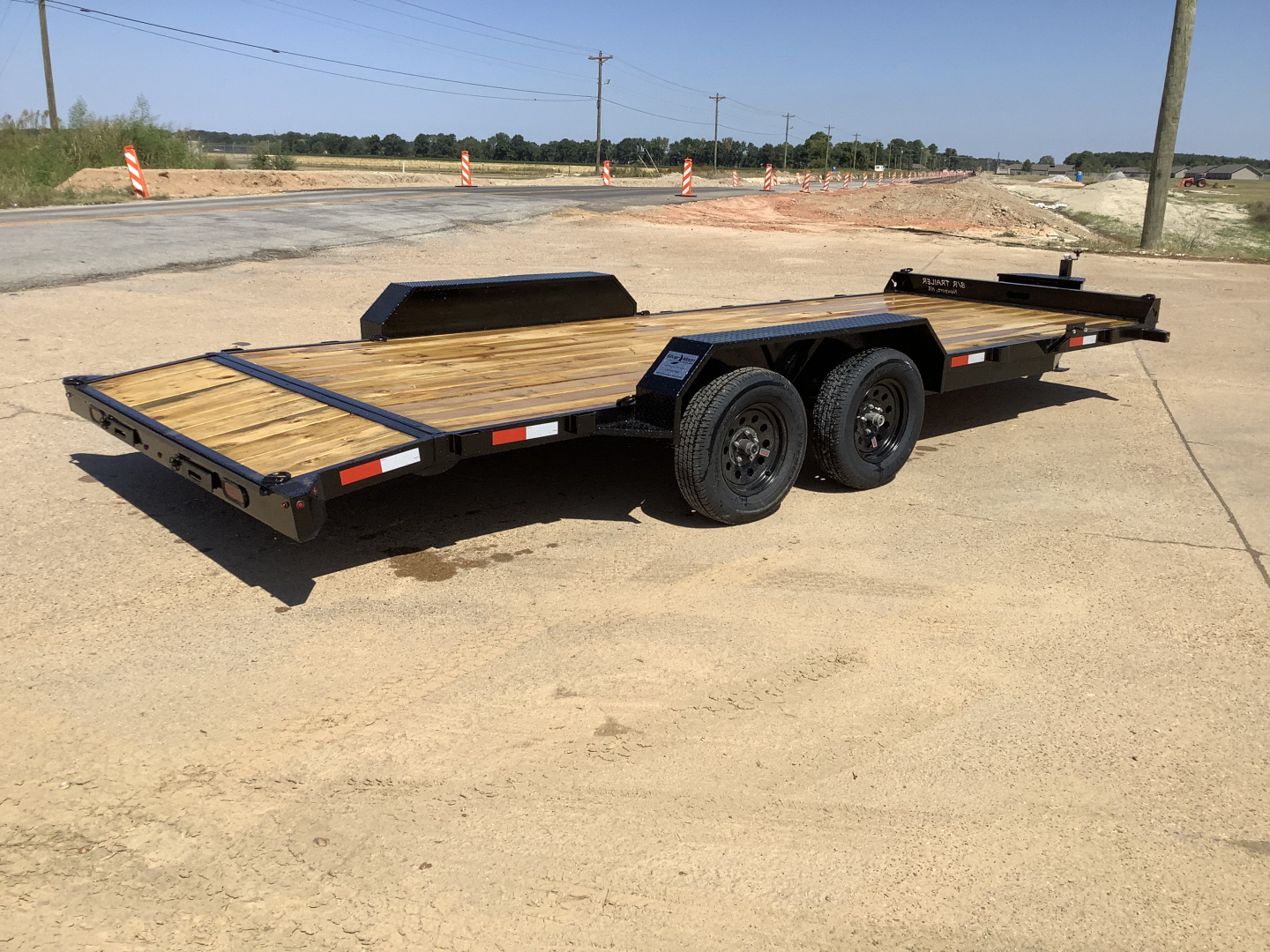 New 2026 B/R Trailers 82x20 TA 7K Car hauler