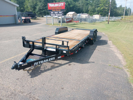 New 2026 PJ TRAILERS 83  x 22' T6 Tilt Trailer
