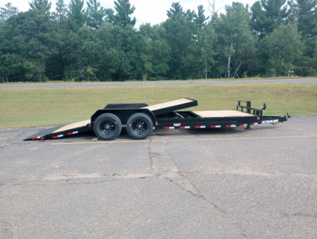 New 2026 PJ TRAILERS 83" x 22' T6 Tilt Trailer