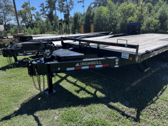 New IronBull TDP 102x24 14K Deckover Full Tilt Equipment Trailer