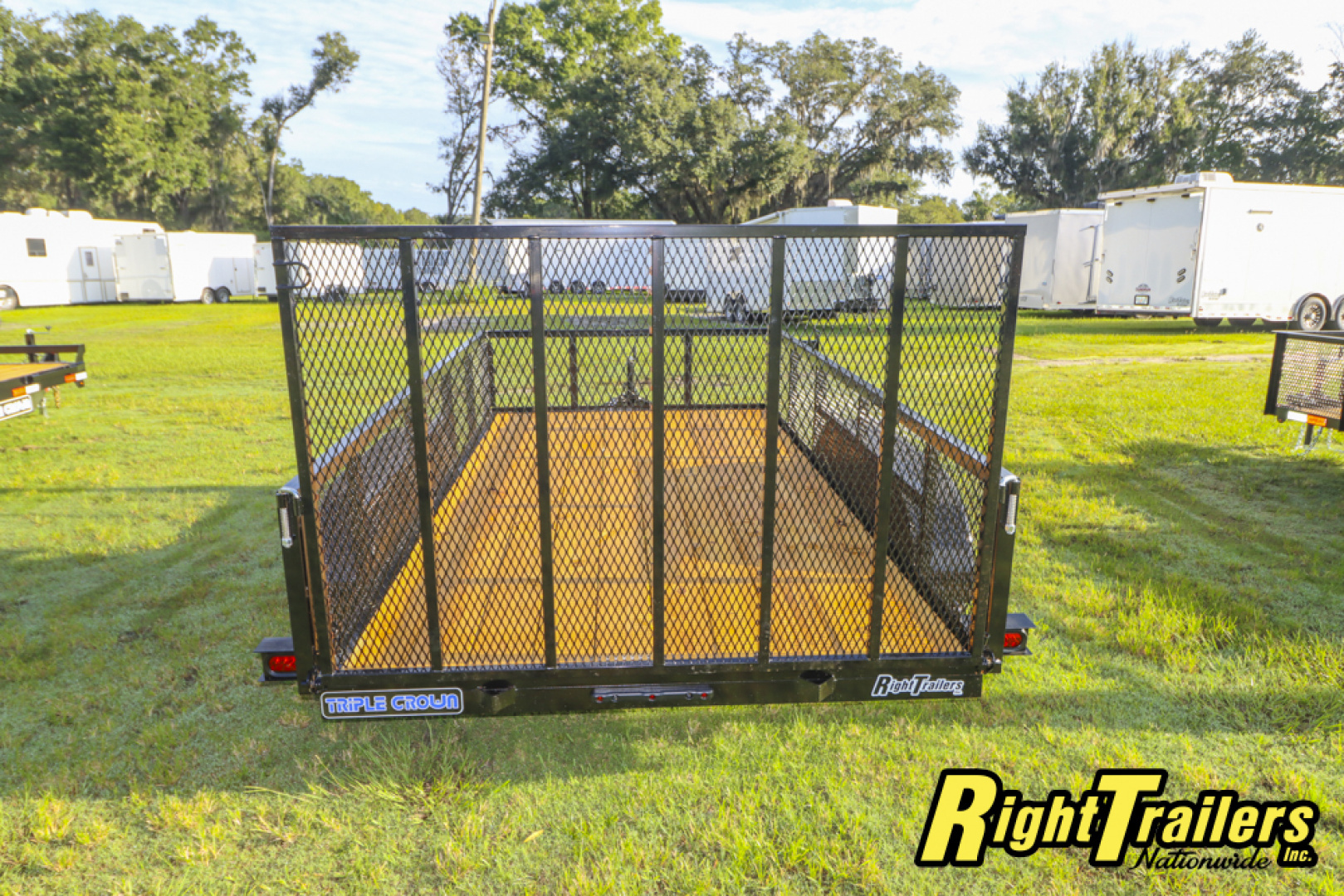 New 2026 6X12 Triple Crown Utility Trailer