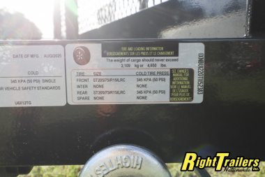 New 2026 6X12 Triple Crown Utility Trailer