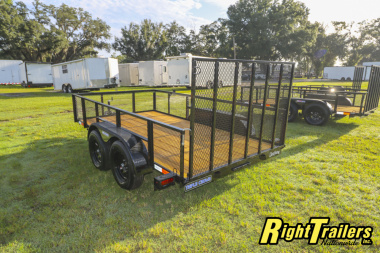 New 2026 6X12 Triple Crown Utility Trailer
