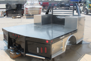 New 2026 Hillsboro TX500 Series Hybrid Steel/Aluminum Truck Bed 8' x 9.4' Truck Bed - 60" CA