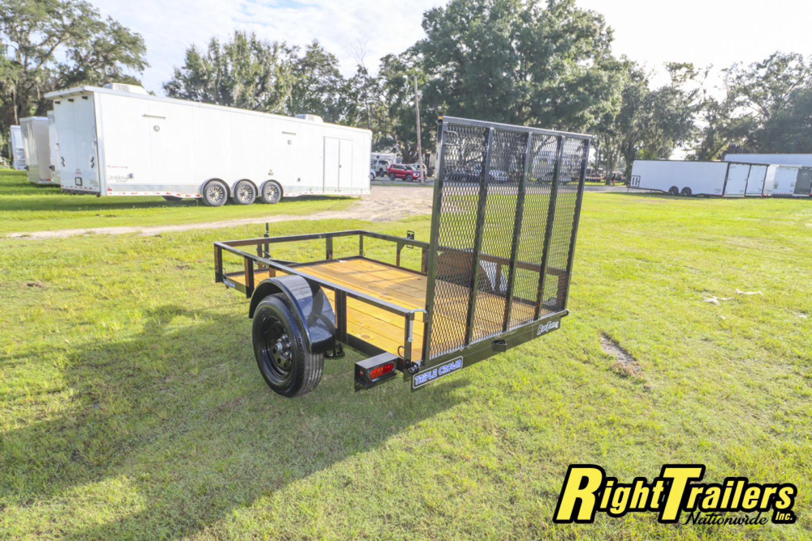 New 2026 5X8 Triple Crown Utility Trailer