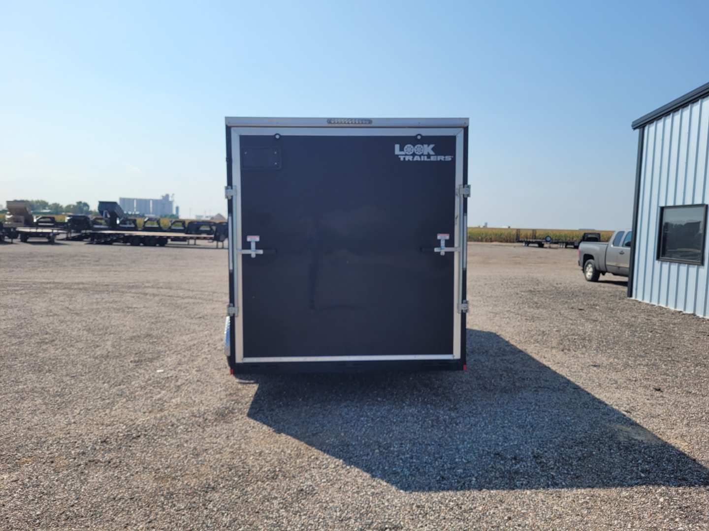Used 2025 Look 7'x16' Enclosed Trailer