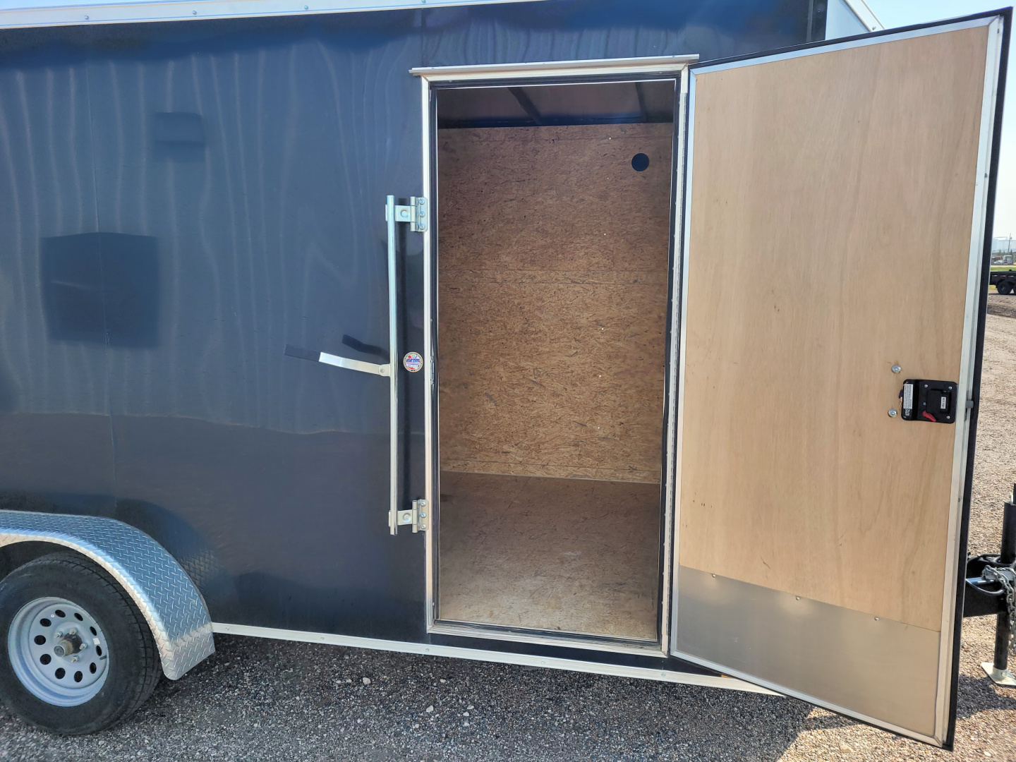 Used 2025 Look 7'x16' Enclosed Trailer