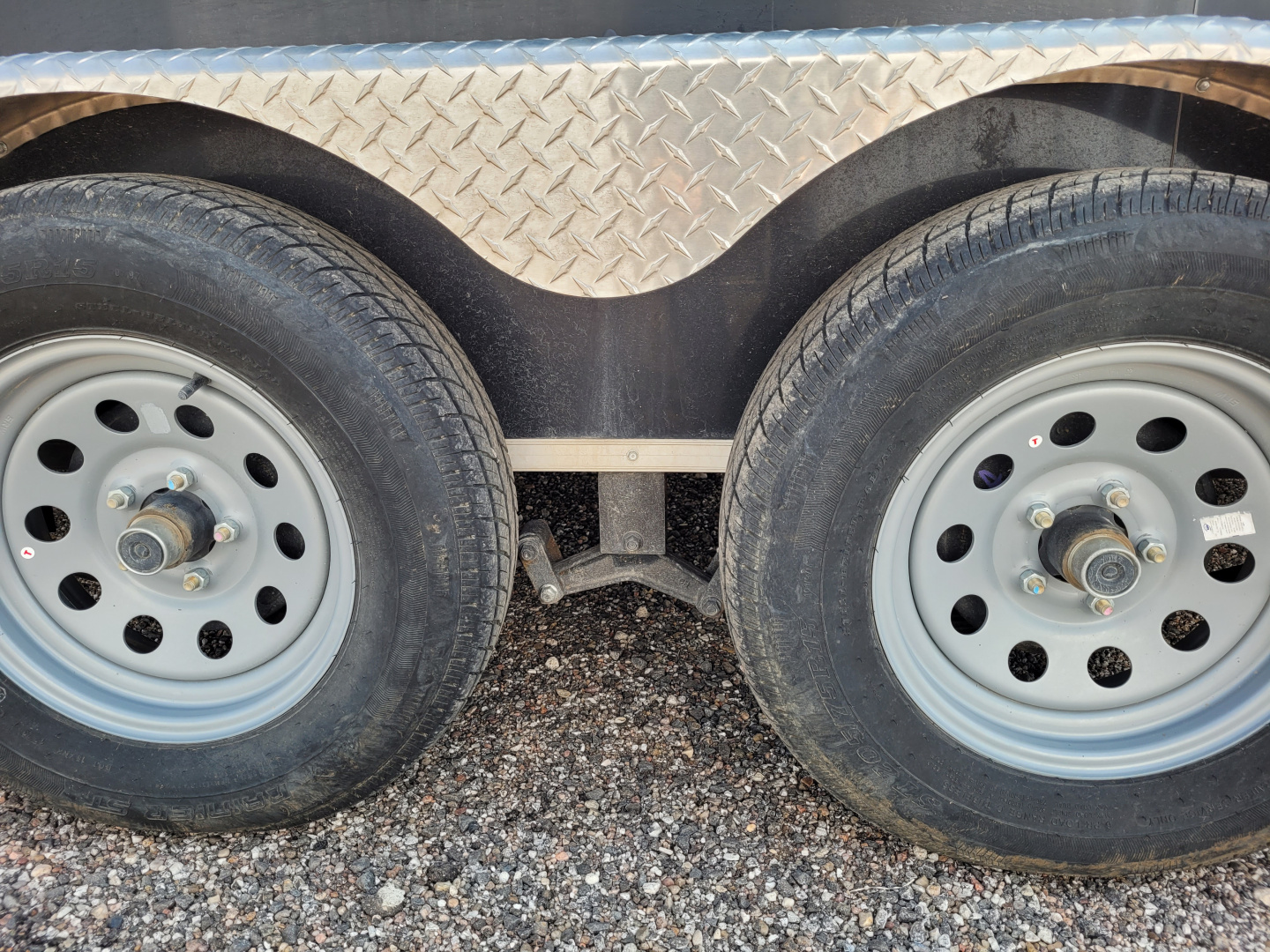 Used 2025 Look 7'x16' Enclosed Trailer