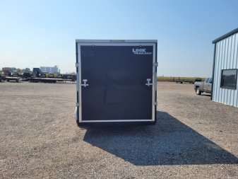 Used 2025 Look 7'x16' Enclosed Trailer