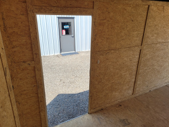 Used 2025 Look 7'x16' Enclosed Trailer