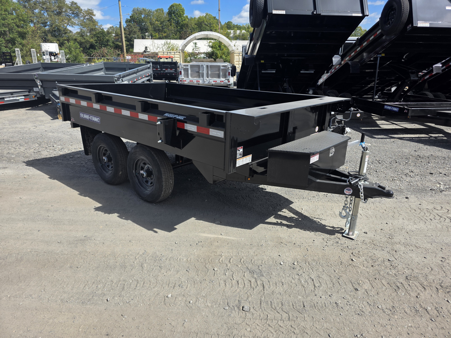 New 2026 Sure-Trac 6X10 10K - DECKOVER Dump Trailer