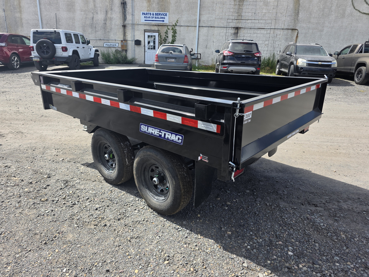 New 2026 Sure-Trac 6X10 10K - DECKOVER Dump Trailer