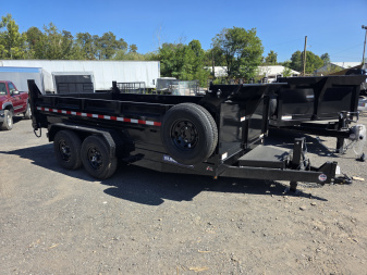 New 2026 Sure-Trac 7X14 14K - RAMPS Dump Trailer