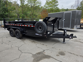 New 2026 Sure-Trac 7X16 14K - RAMPS Dump Trailer
