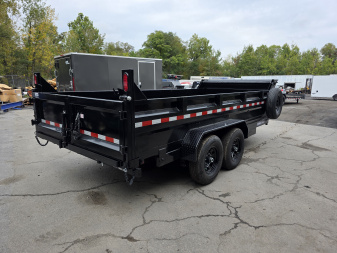 New 2026 Sure-Trac 7X16 14K - RAMPS Dump Trailer