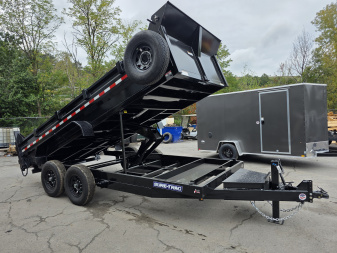 New 2026 Sure-Trac 7X16 14K - RAMPS Dump Trailer