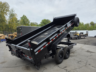 New 2026 Sure-Trac 7X16 14K - RAMPS Dump Trailer