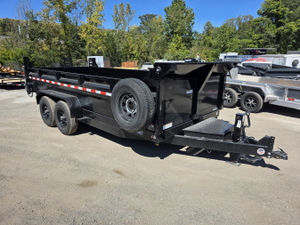 New 2026 Sure-Trac 7X16 14K - RAMPS Dump Trailer