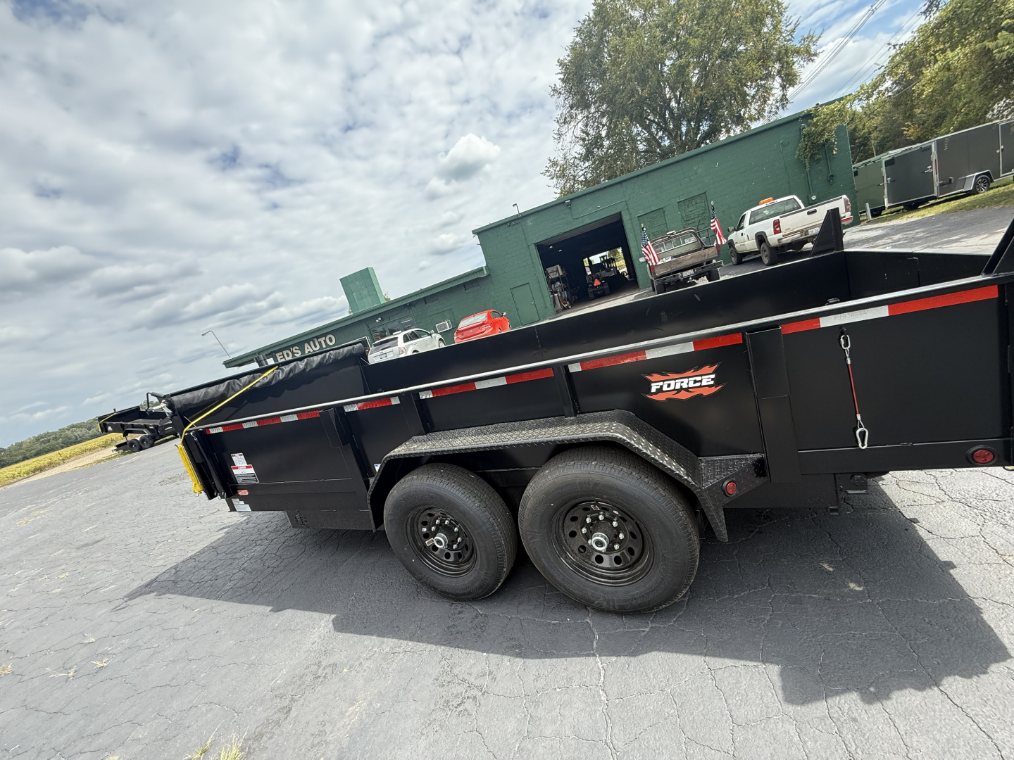 New 2026 Force 7X16 14K Dump Trailer