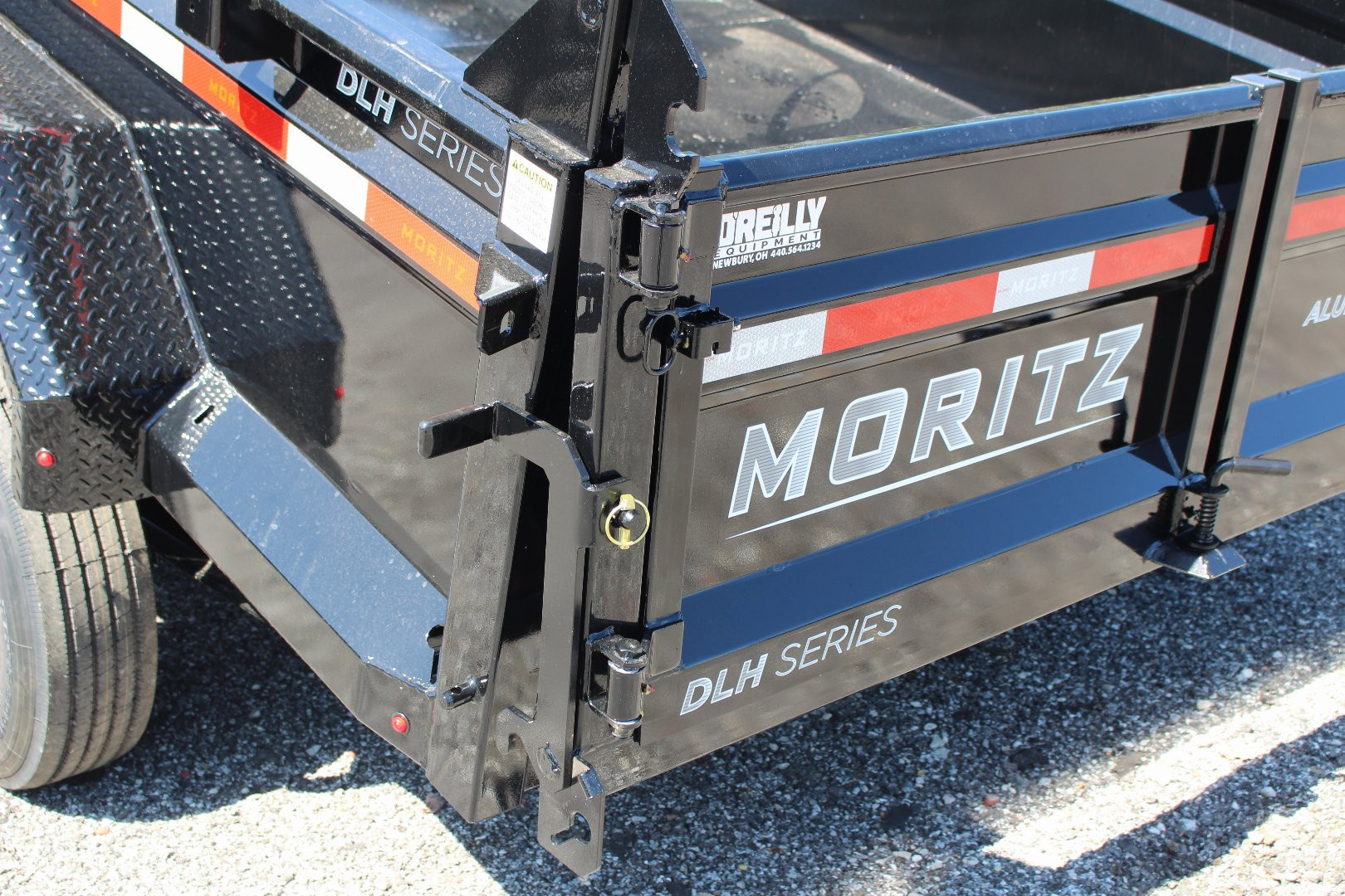 New 2025 Moritz 6' 10" x 14' Heavy Commercial DLH Series Dump Trailer - 14000# GVW
