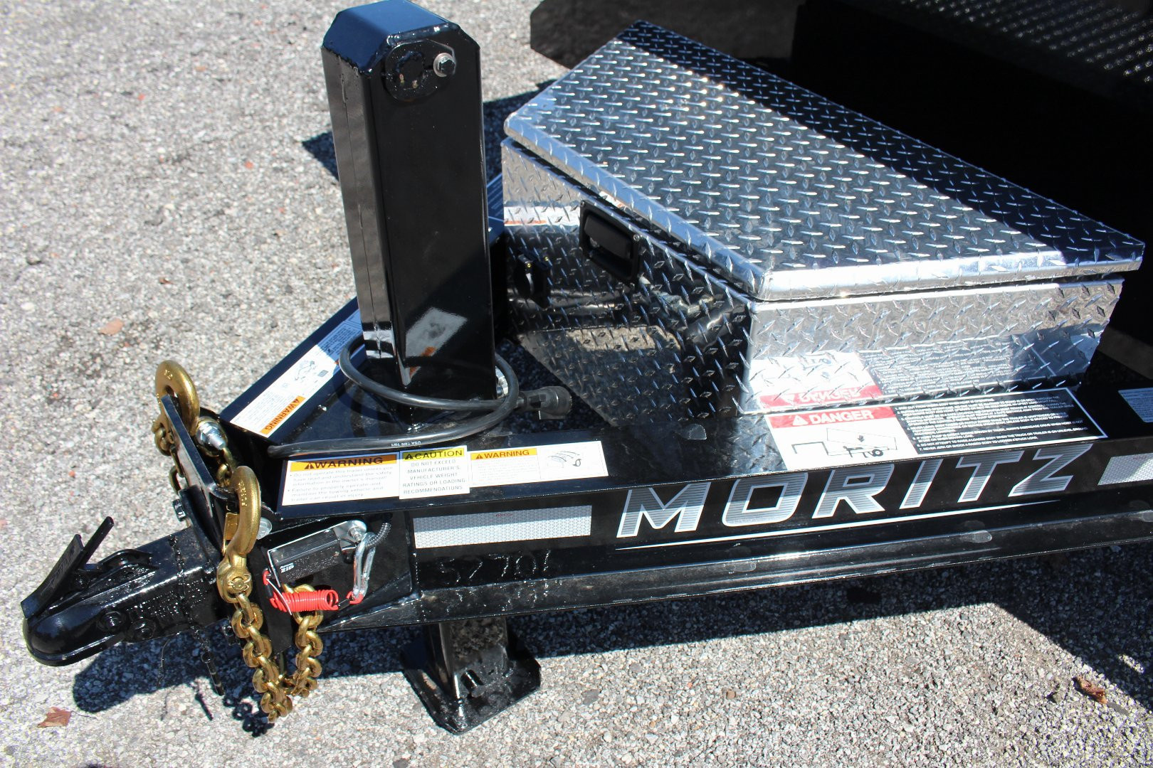 New 2025 Moritz 6' 10" x 14' Heavy Commercial DLH Series Dump Trailer - 14000# GVW