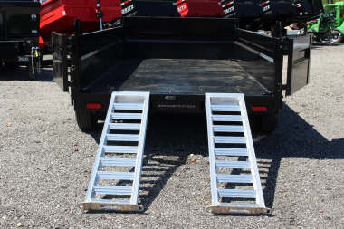 New 2025 Moritz 6' 10" x 14' Heavy Commercial DLH Series Dump Trailer - 14000# GVW