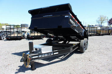 New 2025 Moritz 6' 10" x 14' Heavy Commercial DLH Series Dump Trailer - 14000# GVW
