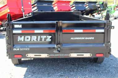 New 2025 Moritz 6' 10" x 14' Heavy Commercial DLH Series Dump Trailer - 14000# GVW