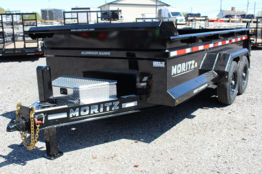 New 2025 Moritz 6' 10" x 14' Heavy Commercial DLH Series Dump Trailer - 14000# GVW