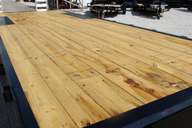 New 2025 Moritz 8' 6" x 22' + 4' Deckover Flatbed w/ Beavertail - Aluminum Ramps - 14,000# GVW