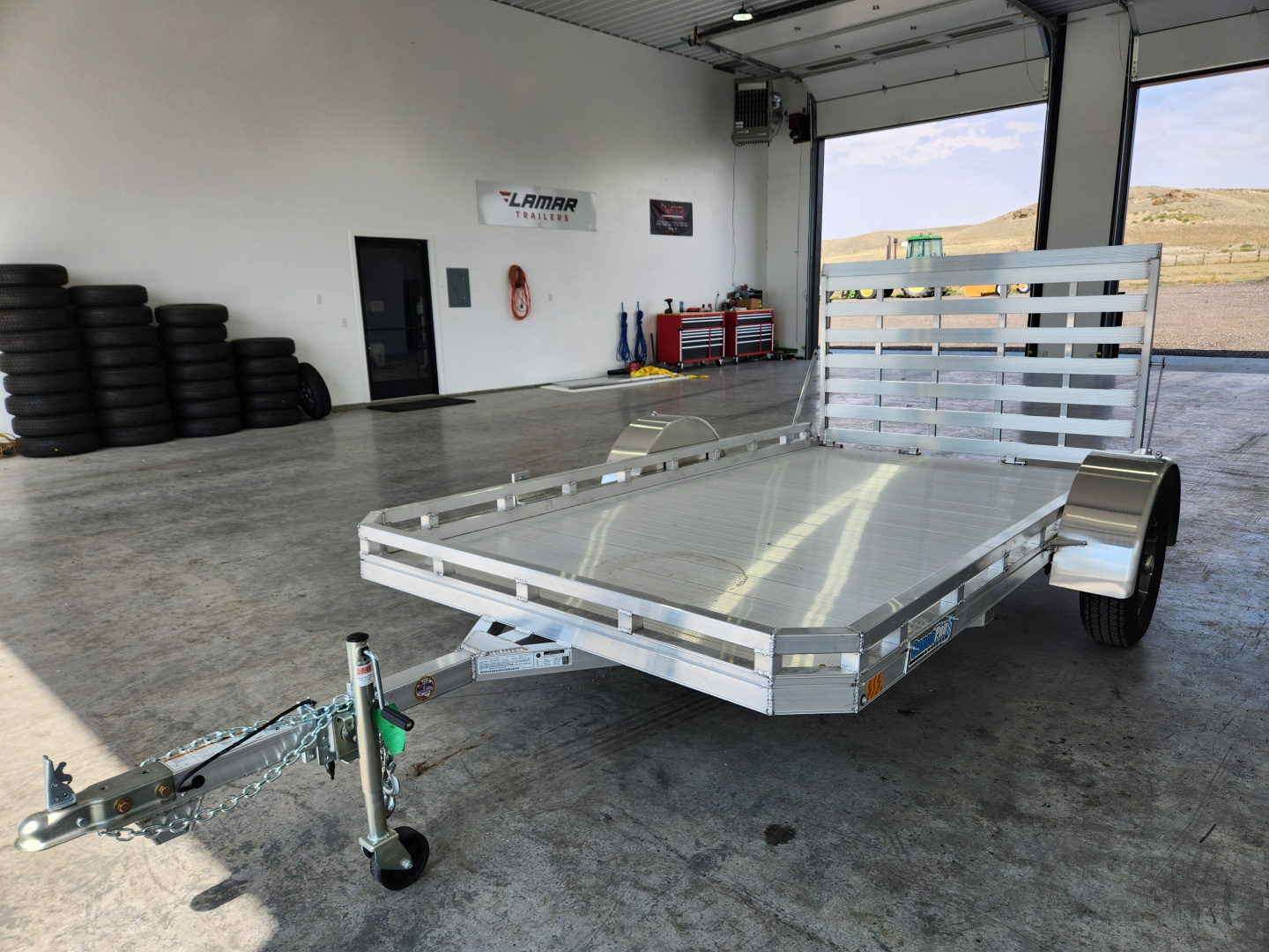 New 2025 CargoPro Aluminum Utility Trailer 12'