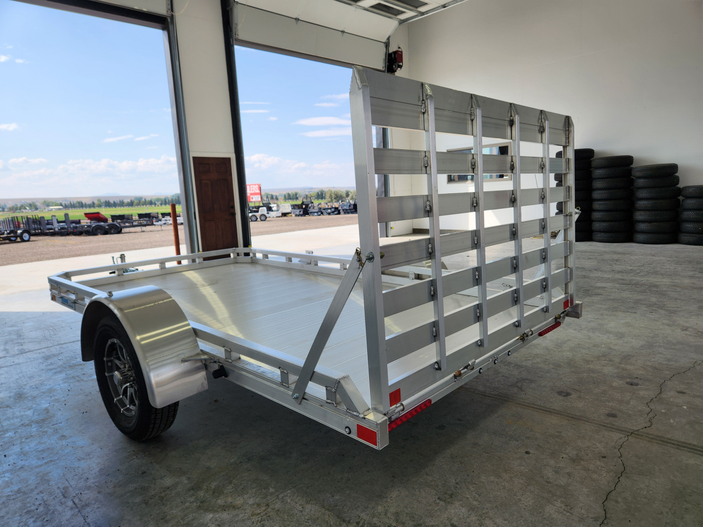 New 2025 CargoPro Aluminum Utility Trailer 12'