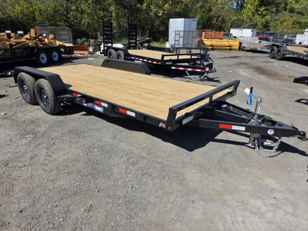 New 2026 Sure-Trac 7X18 7K - WOOD Car / Racing Trailer