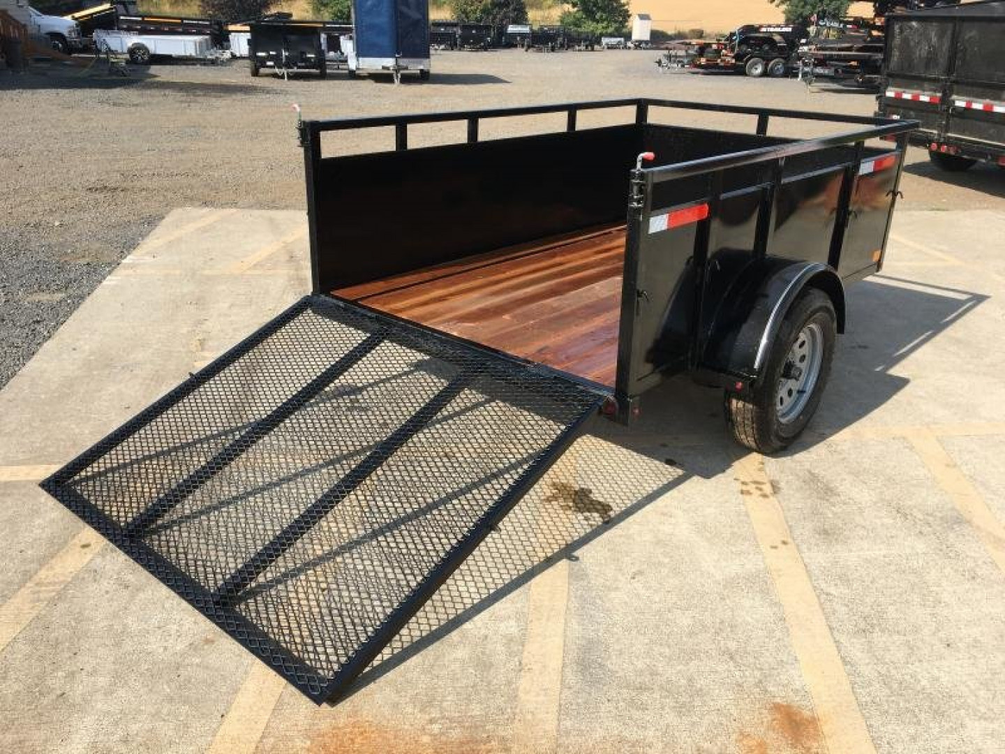 New BLOWOUT SALE! 2026 Eagle FU508SA Utility Trailer 3K