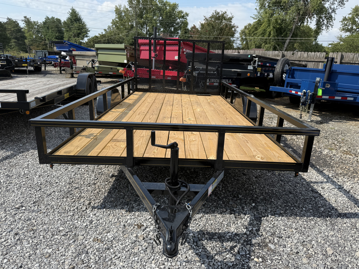 New 2025 P & T Trailers 82X14 AFG Utility Trailer