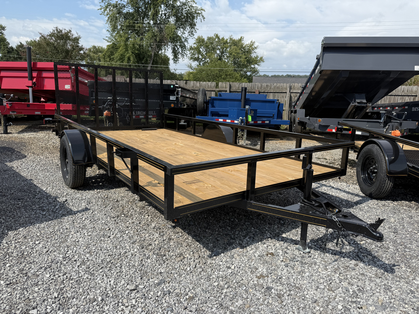New 2025 P & T Trailers 82X14 AFG Utility Trailer