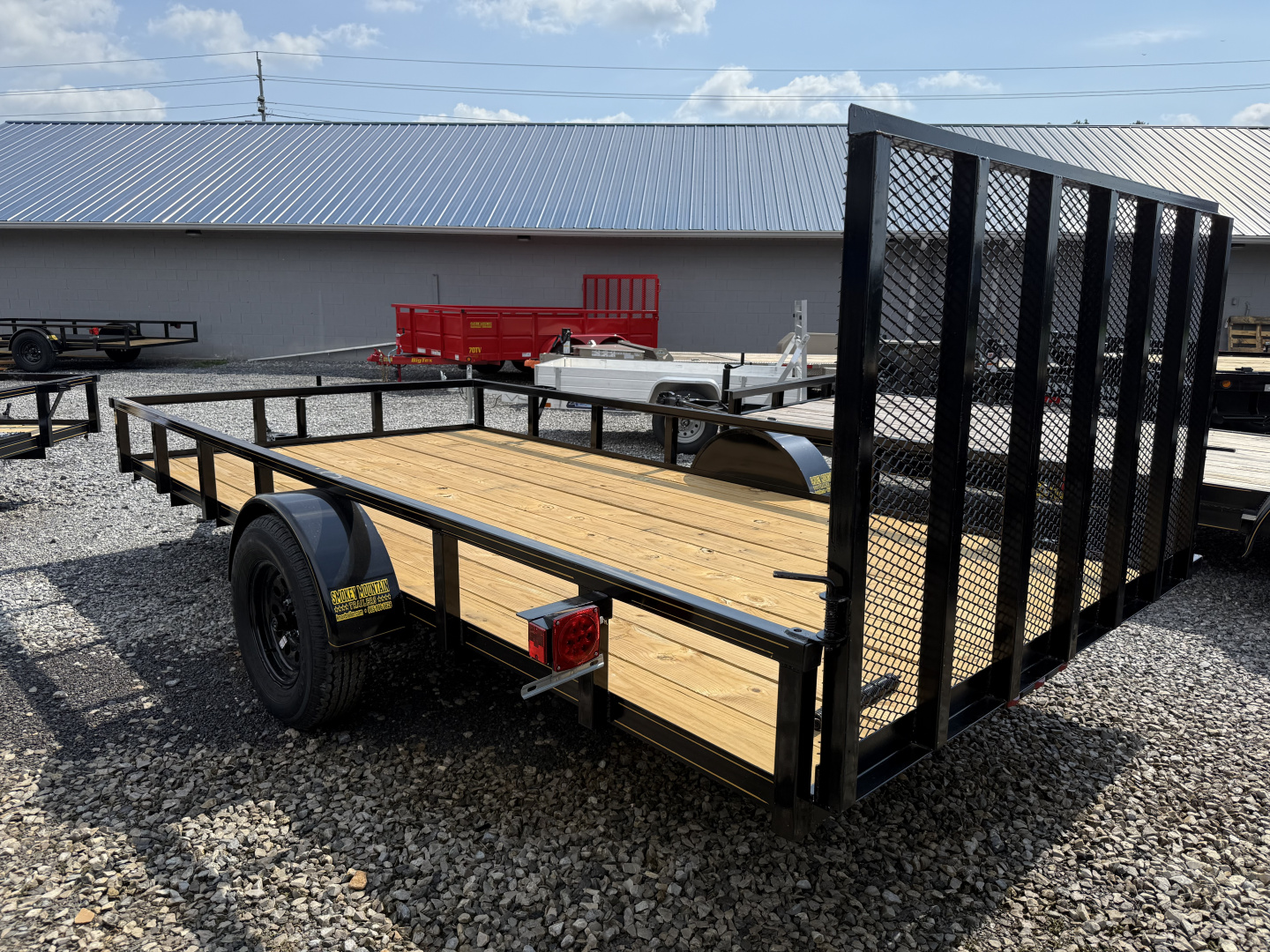 New 2025 P & T Trailers 82X14 AFG Utility Trailer