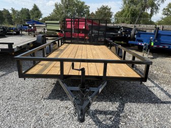 New 2025 P & T Trailers 82X14 AFG Utility Trailer