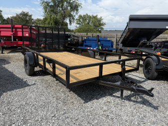 New 2025 P & T Trailers 82X14 AFG Utility Trailer